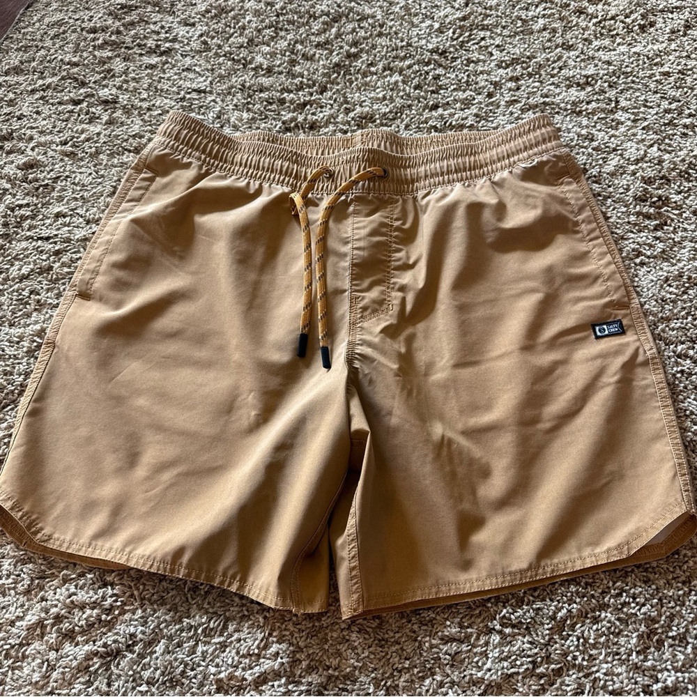 Salt Life Men's Desert Tan Swim Board Shorts